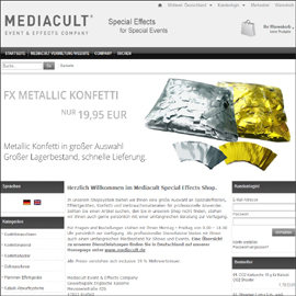 webshop, Effektmaschinen, Konfettimaterial, Showkonfetti, Schneemaschinen Schaummaschinen Konfettikanonen und Maschinen, CO2 Effekte, Nebelmaschinen. Pyrotechnik und Zündsysteme.